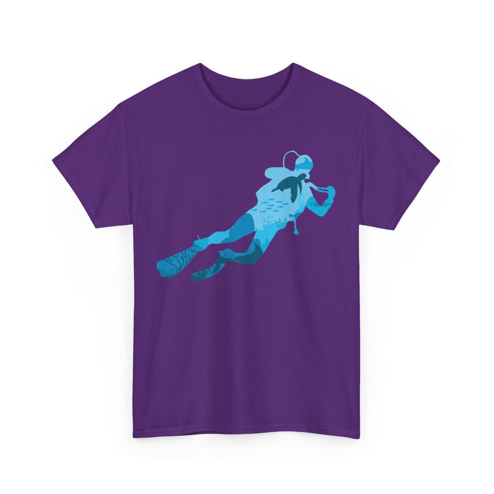 Scuba Diver Shirt, Diving Lovers Scuba Diving Ocean Women Men T-Shirt S разноцветный