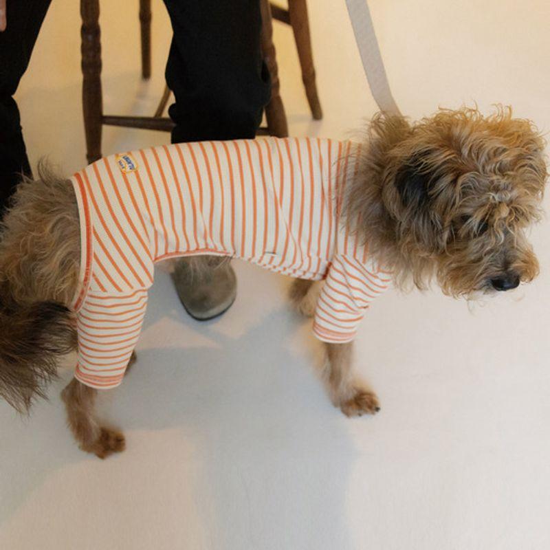 UBUN`TU Daily Stripe All-in-One Orange