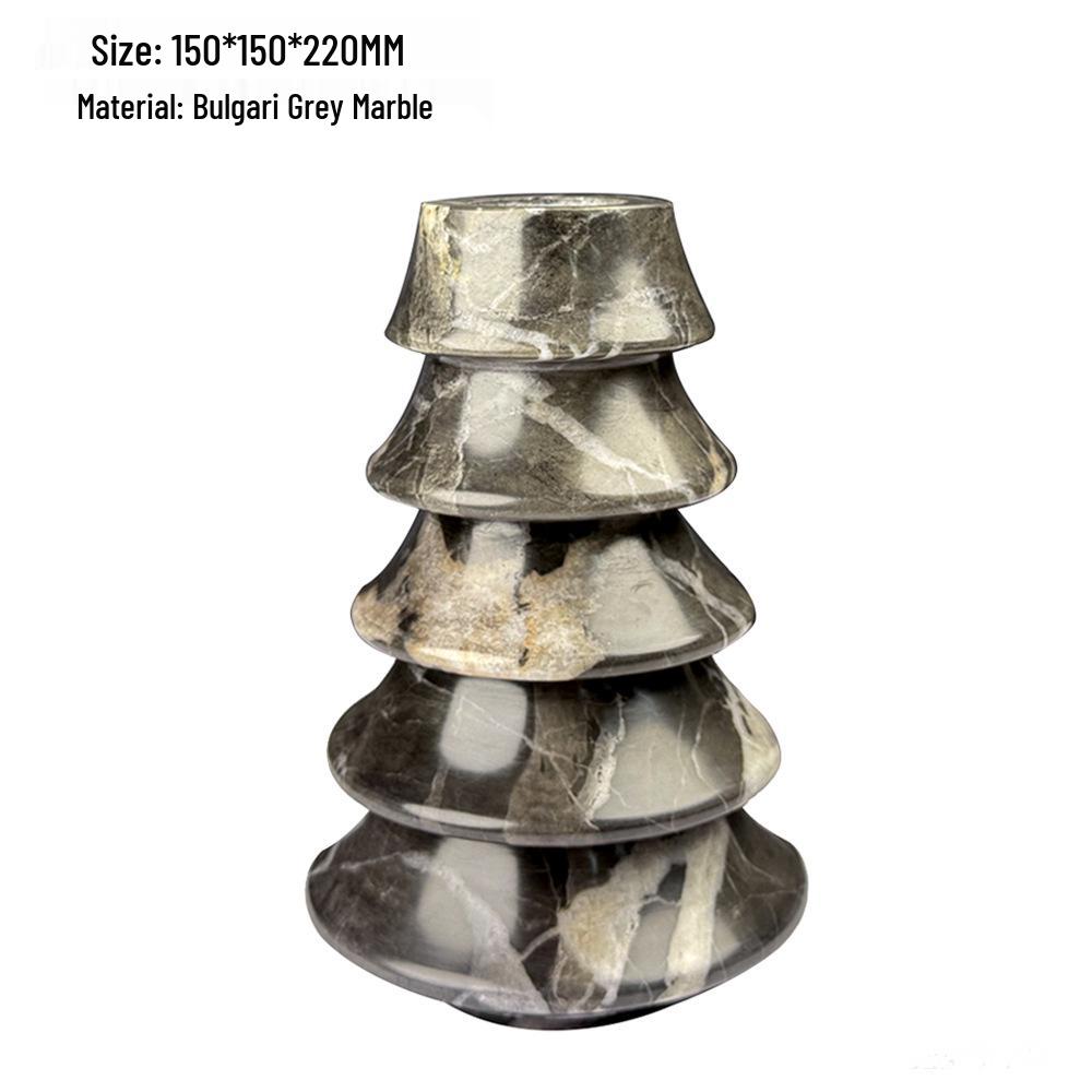 Meibao Geometrisk Marmorvas för Blomsterarrangemang - Hem-, Hotell- eller Showroomdekor