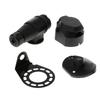 Electrical Plug Sockets 13 Pin Connector Adapter for Caravan Trailer Brake and Rear Lights Wiring Solution