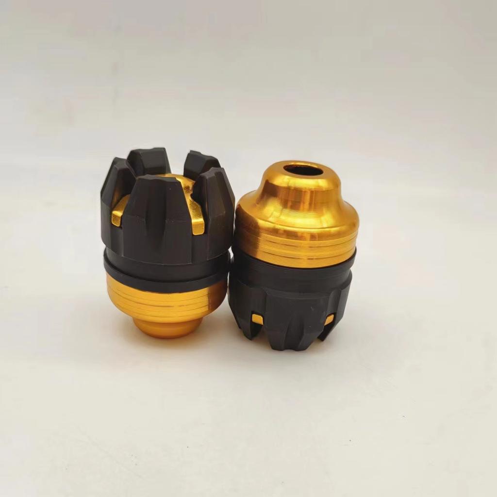 Universal Motorcycle Accessories Anti Collision CNC Front Fork Cup Modified For Motorbike Anti-Fall Bumpers