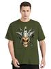 Modna Koszulka T-shirt z Klasyczną Maską Dj Boris Brejcha Letnia Codzienna Koszulka Fitness Bawełniane Topy Męska Odzież Oversize Unisex Koszulka T-shirt