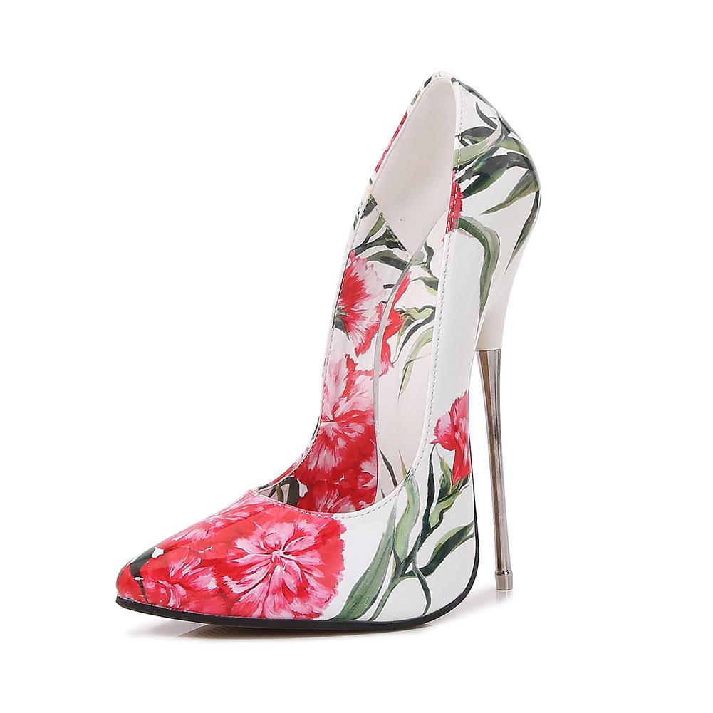 Łóżko wysokie obcasy seksowne plus size szpilka występ stewardesa mundur pokaz drag queen krzyż sznur fetysz stóp