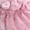 2023 Children Clothing Autumn Winter New Girl Children Imitation Fur Cotton-padded Jacket Ears Thickened Jacket Winter Fashion Warm Coat
