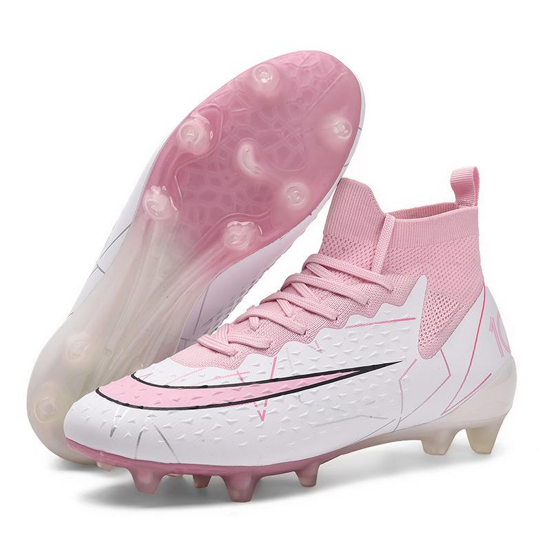 Amazon football shoes new youth adult outdoor training sports football shoes size 35-46