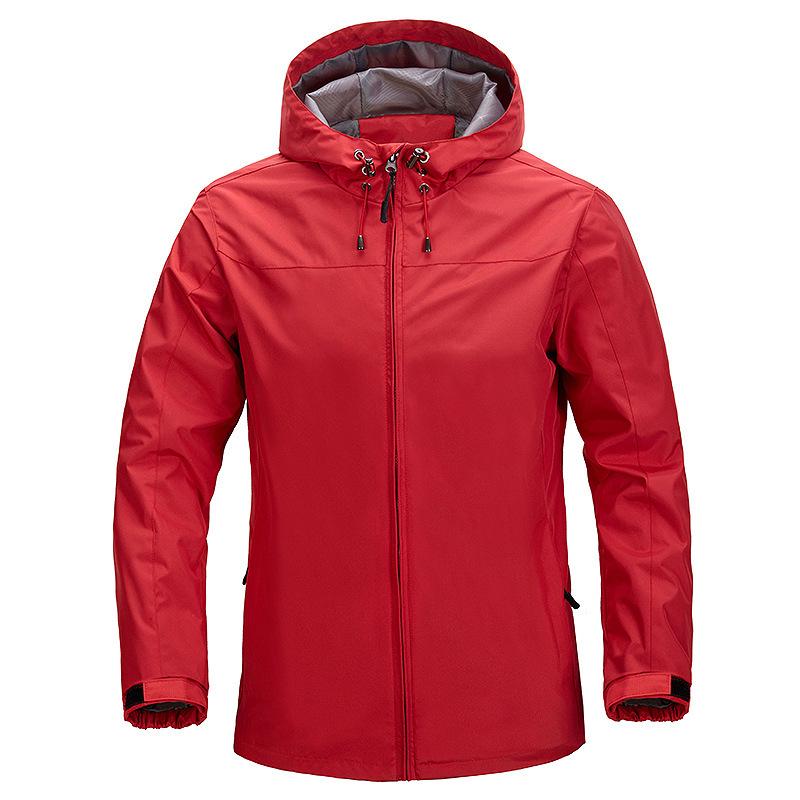 Sportliche Outdoorjacke Herren Frühling Lässig Kapuze Jugend Locker