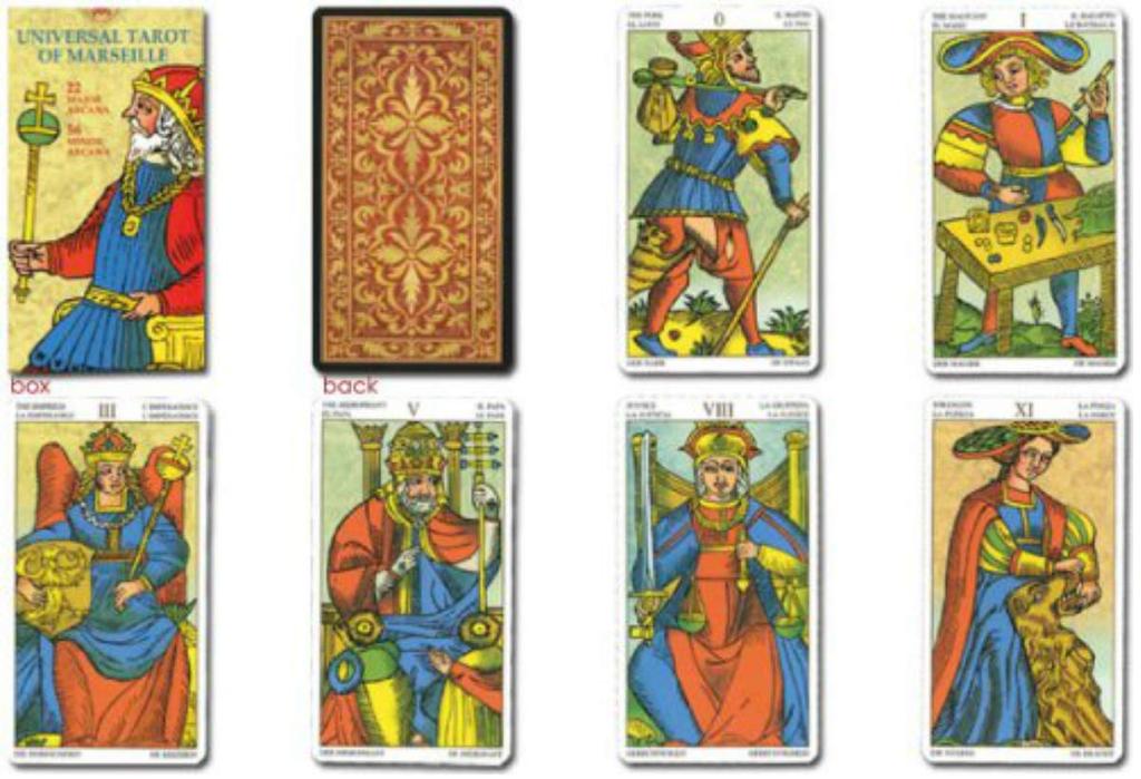 78 Tarot Marseille Tarot Fortune Telling Tarot of Japanese Instruction Manual Included Cards, Edition, [Universal Marseille], [Genuine Product]