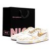 EBERNON Abrasion Resistant Low Top Skateboard Shoes Men's White Gold IM3370-121(TeamX-BOX)