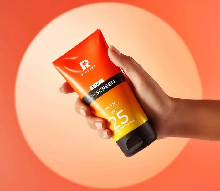 Byrokko Body Sunscreen SPF25 Sun Protection Cream 150ml