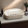 2025 Luxury Double-Layer Soap Box: High-End Large Laundry Soap Drainer