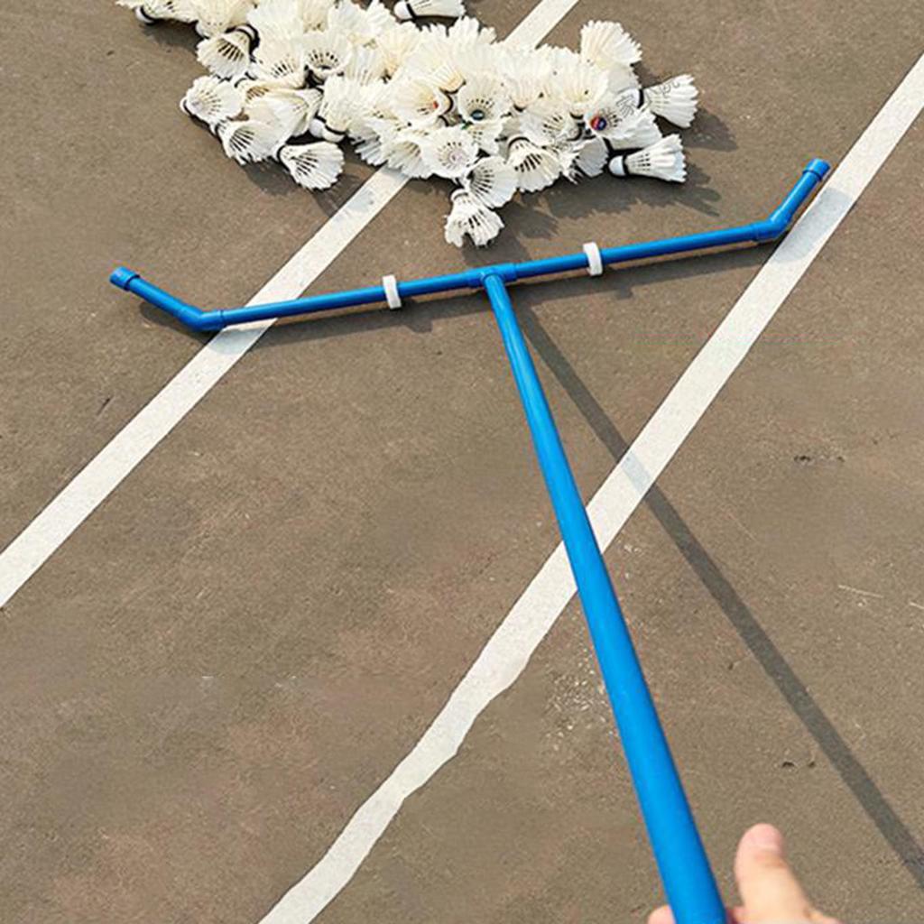 Badminton Ball Collector Gatherer Tennis Sport Equipment Removable Sweeper Sweeping Machine for Outdoor Backyard Indoor Sports