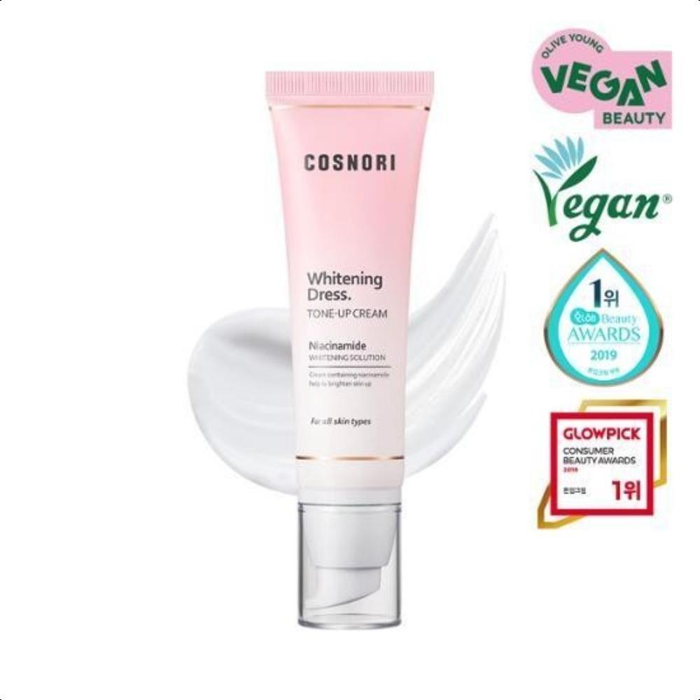 COSNORI Whitening Dress Tone-up Cream 50ml,K-Beauty 50ml