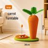 Cross Carrot Cat Climbing Frame & Sisal Scratching Post Toy for Nail Grinding & Itching Relief