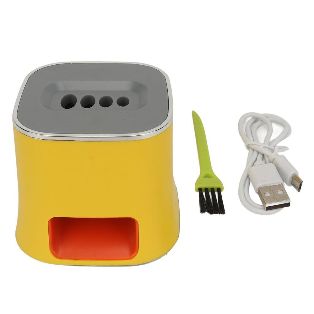 

Automatic Seed Huller Electric Shell Remover Time Saving Hulling Tool Daily Life жовтий