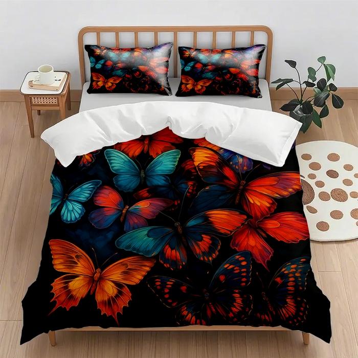 

Comforter ( + ) New Digital Printing Set 2Pcs/3Pcs Holiday Gift Household Without Sheet Comforter (quilt)-EU Single(135*200cm)3pcs