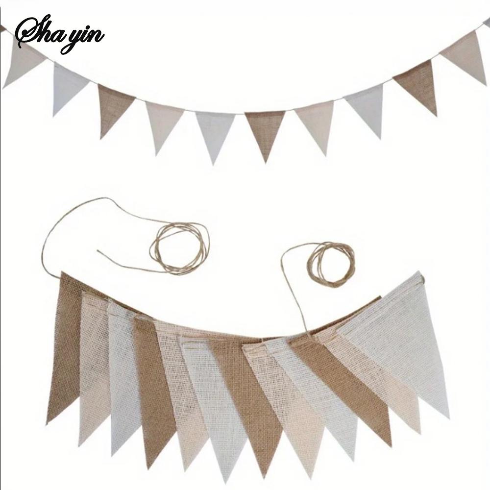 Geburtstagsbanner Mehrfarbige Dreiecke Flaggen Hängende Wimpel Dekoration Geburtstagsfeier Gastgeschenk Heimdekoration