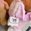 Cartoon Crayon Shinchan Bone Soft Nylon Casual Bag Girl Storage Bag Shoulder