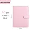 Macaron PU Loose-Leaf Notebook for Creative Budget and Financial Planning
