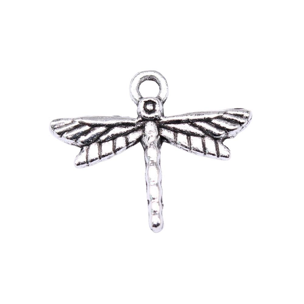 Dragonfly Charms Vintage Alloy Pendants For Insect Themed Handmade Jewelry Supplies