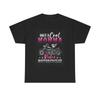 Men's and Women's T-shirts Cool Momma Rides Motorcycles Graphic