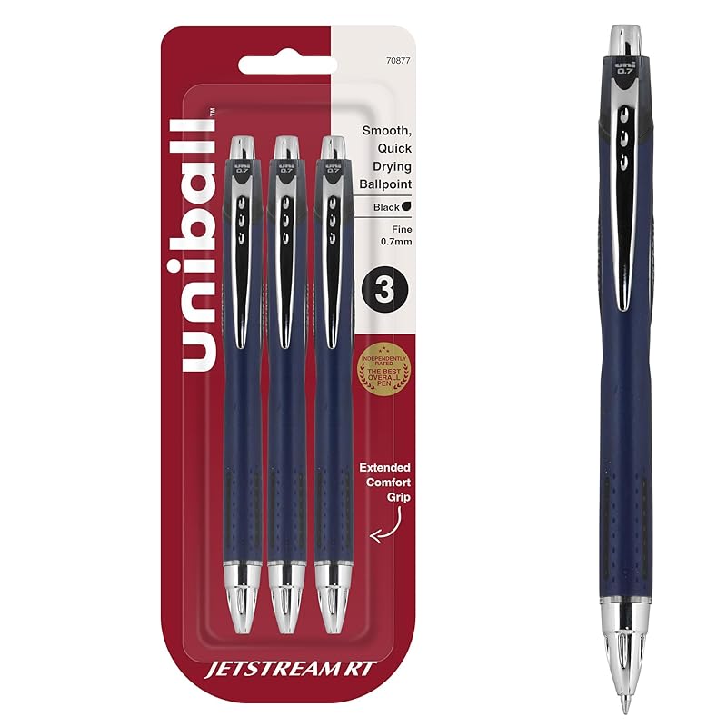 

uni-ball Jetstream RT ballpoint pen refill 3-Count