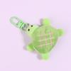 Cartoon Turtle Plush Doll Keychain Anti-Lost Keyring Children Fluffty Keyring Stuffed Animal Doll School Bag Pendant
