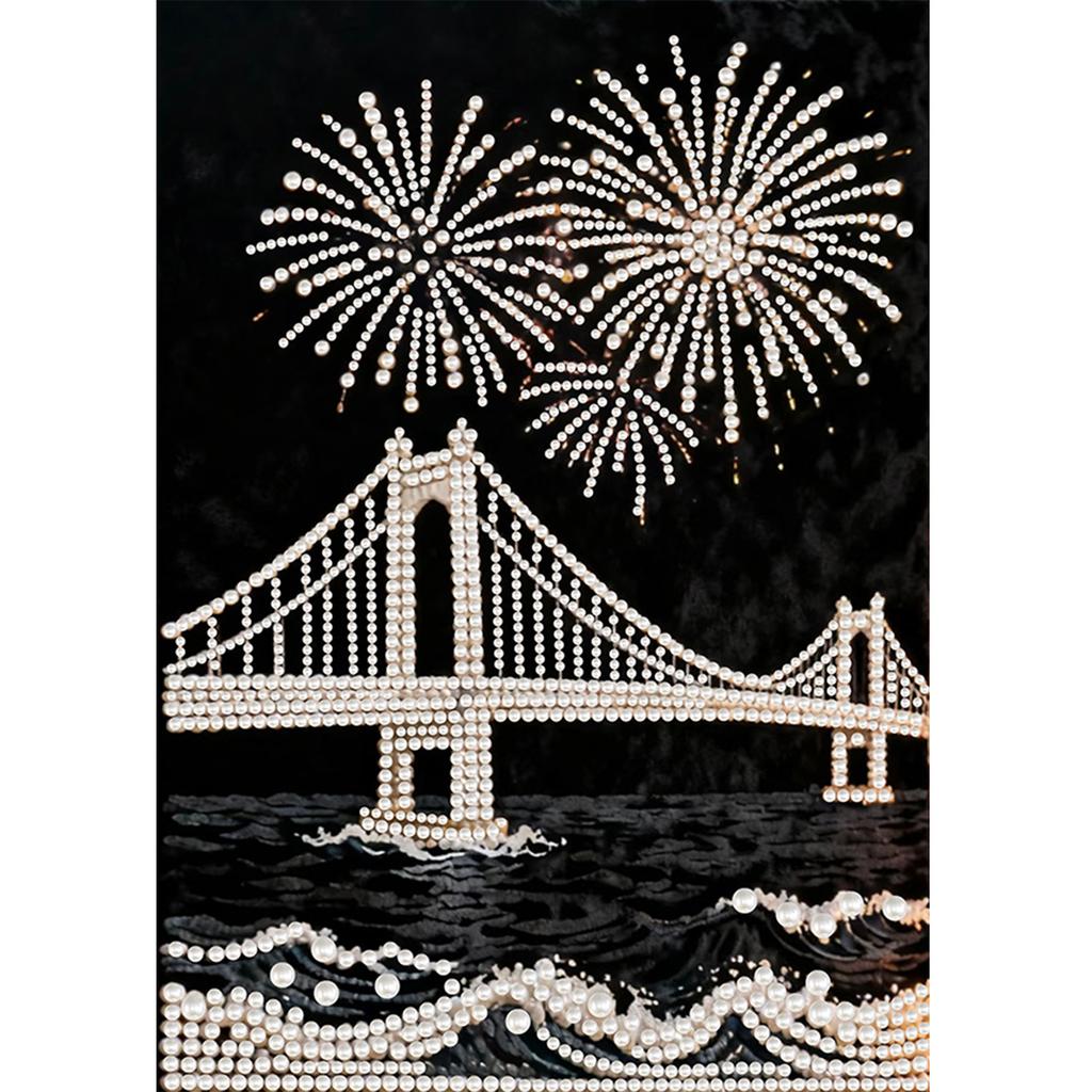 DIY Pearl Art Painting 30x40cm Pearl Gem Paintings Picture Arts Craft No Frame for Home Wall Decor