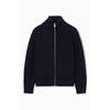 Cos Japan Funnel Neck Knitted Wool Jacket