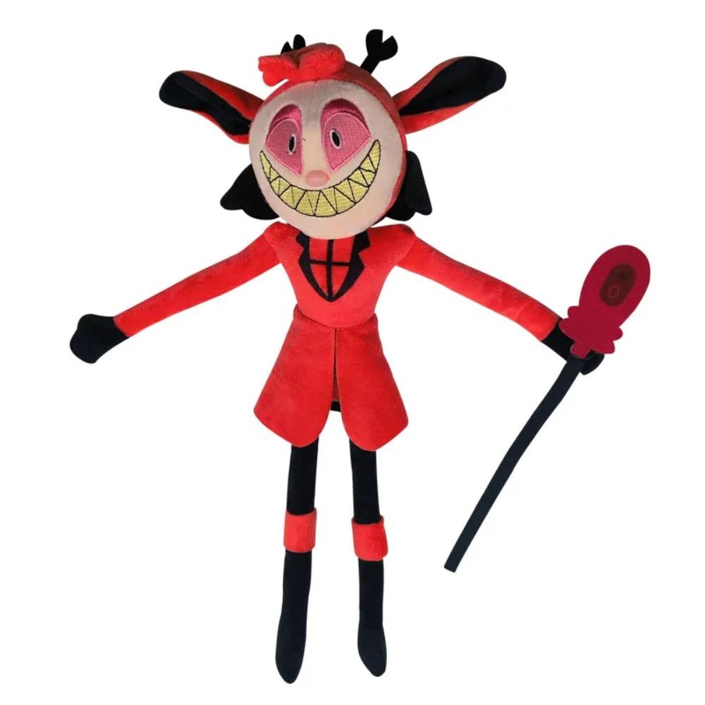 Nuevo 45CM El Increíble Hotel Hazbin Alastor Dibujos Animados Anime Peluches Juguetes Peluche Relleno Periférico Regalo de Navidad Regalo de Cumpleaños