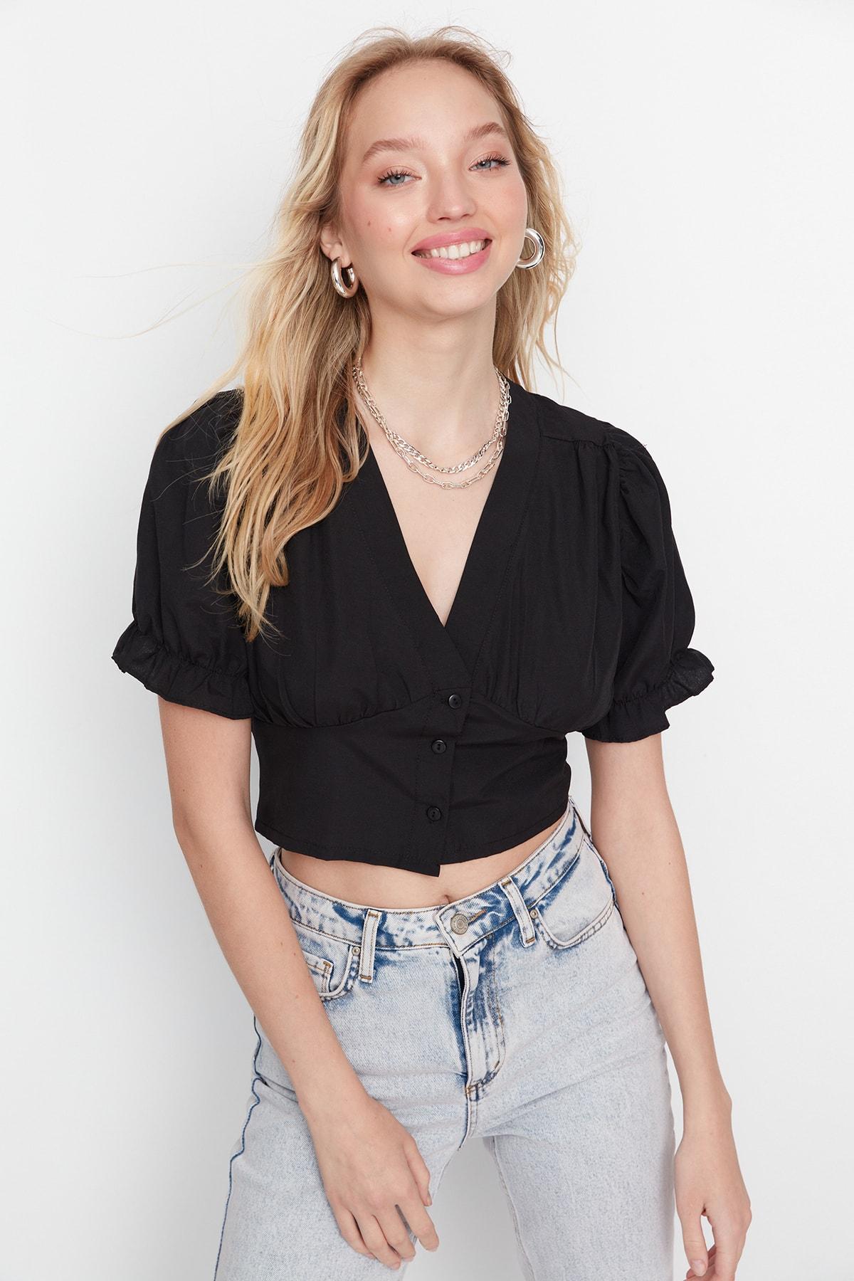 

Рубашка - Черный - Классический крой