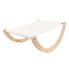 Wooden Cat Hammock Foldable Antislip Easy To Assemble Elevated Pet Hammock Bed Furniture for Indoor