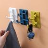 Creative Organ Wall-mounted Keychain for Bathroom Rack Kitchen Hook Crochet Studless Seamless Wall Hook ABS Wall Hook
