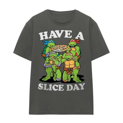 Teenage Mutant Ninja Turtles Unisex Adult Have A Slice Day T-Shirt