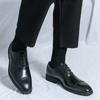 Men Retro Oxfords Black Formal Business Dress Derbys Prom Tuxedo Party  Leather Shoes Large Size
