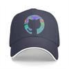 Psychedelic Github Baseball Cap Unisex Hats Visor Protection Snapback  Gifts Caps