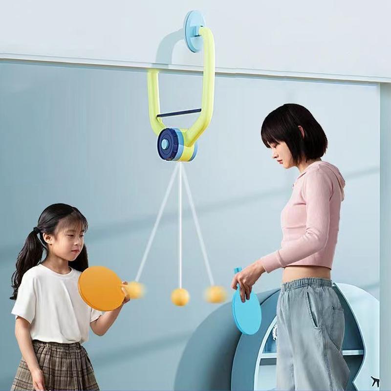 Door Ping Pong Game Over The Door, Adjustable Doorway Game Pingpong Trainer Door Jam Pingpong Starter Kit For Door Frame Hanging