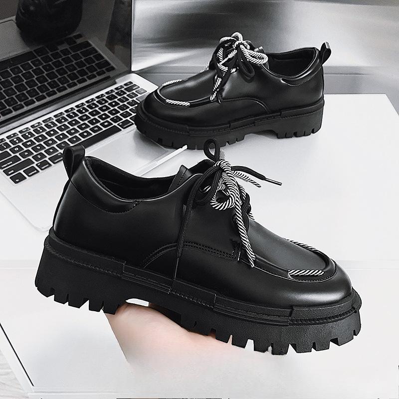 

Кожаные туфли, молодежная повседневная обувь 41