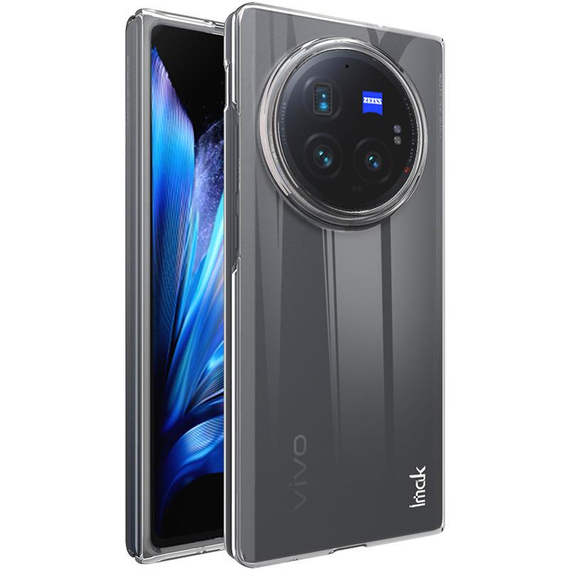 IMAK Crystal Case II Pro for vivo X Fold3 Pro Case Two-Piece PC Clear Phone Shell (Upper Cover+Lower Cover)