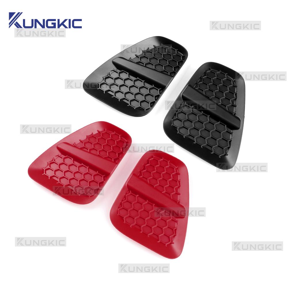 ABS Car Rear Tail Light Sticker For Abarth 595 695 595C 695C Fiat 500 500C 2016 2017 2018 2019 2020 2025 2025 2025 2025 1Pair