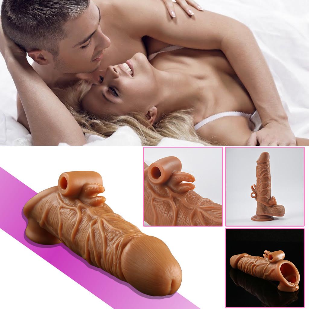 Wear Men And Women To Lock The Fine Wolf Braces To Thickened Condoms