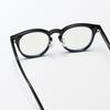 MUJI Blue Light Blocking Boston-Style Sunglasses, Unisex, Adult, DFD23A5S, Black