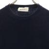 MARNI made in Italy Long sleeve sweater 46 Navy knit Men's Used