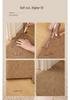 Premium Dirt-Resistant Entryway Floor Mat - Imitation Sisal Carpet, Cuttable, Ideal for Doorways and Living Rooms
