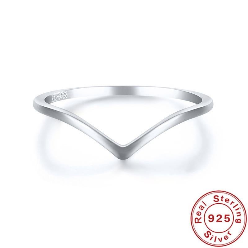 

Модное обручальное кольцо Геометрическая личность Размер Бриллиантовая вставка S925 Стерлинговое серебро Женское свадебное подарочное кольцо No. 8