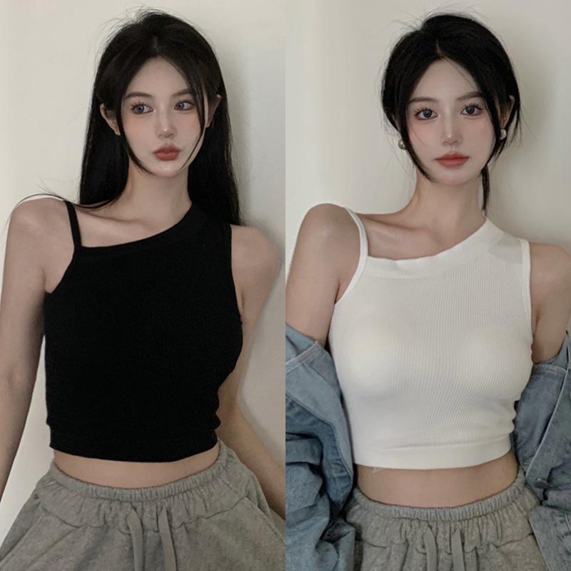 

Камзол для женщин, тонкие топы, женское нижнее белье с подкладкой на груди, укороченные топы