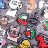 Patch à Broder Couteau Canard/Grenouille Thermocollant Pour Vêtements Patches Thermocollants Sur Vêtements Patch Animal Hip Hop Pour Vêtements