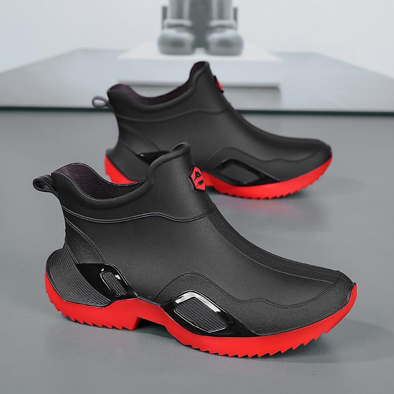 

2024 Cross-Border легкие унисекс водонепроницаемые резиновые сапоги для дождя 43