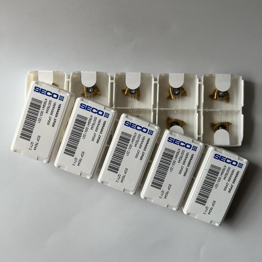 SECO / 16ERAG55,CP200 / Original genuine CNC alloy blade 10 Pcs