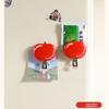 2-in-1 New convenient apple magnetic refrigerator sticker/medicine bottle opener, moisture-proof sealing clip, good for home use