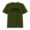 Vintage Cozumel Mexico Retro Throwback Souvenir T Shirt vintage Washed fashion homme streetwear Slightly designer clothes